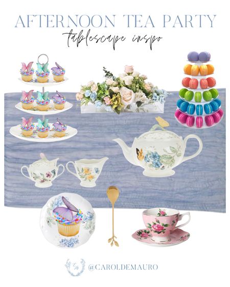 Try this Bridgerton-inspired afternoon tea party tablescape set-up inspo from Amazon! Achieve that fairy like vibes with these chic glassware, diningware sets, and more!
#centerpieceidea #outdoordining #homeinspo #designtips

#LTKSeasonal #LTKParties #LTKStyleTip