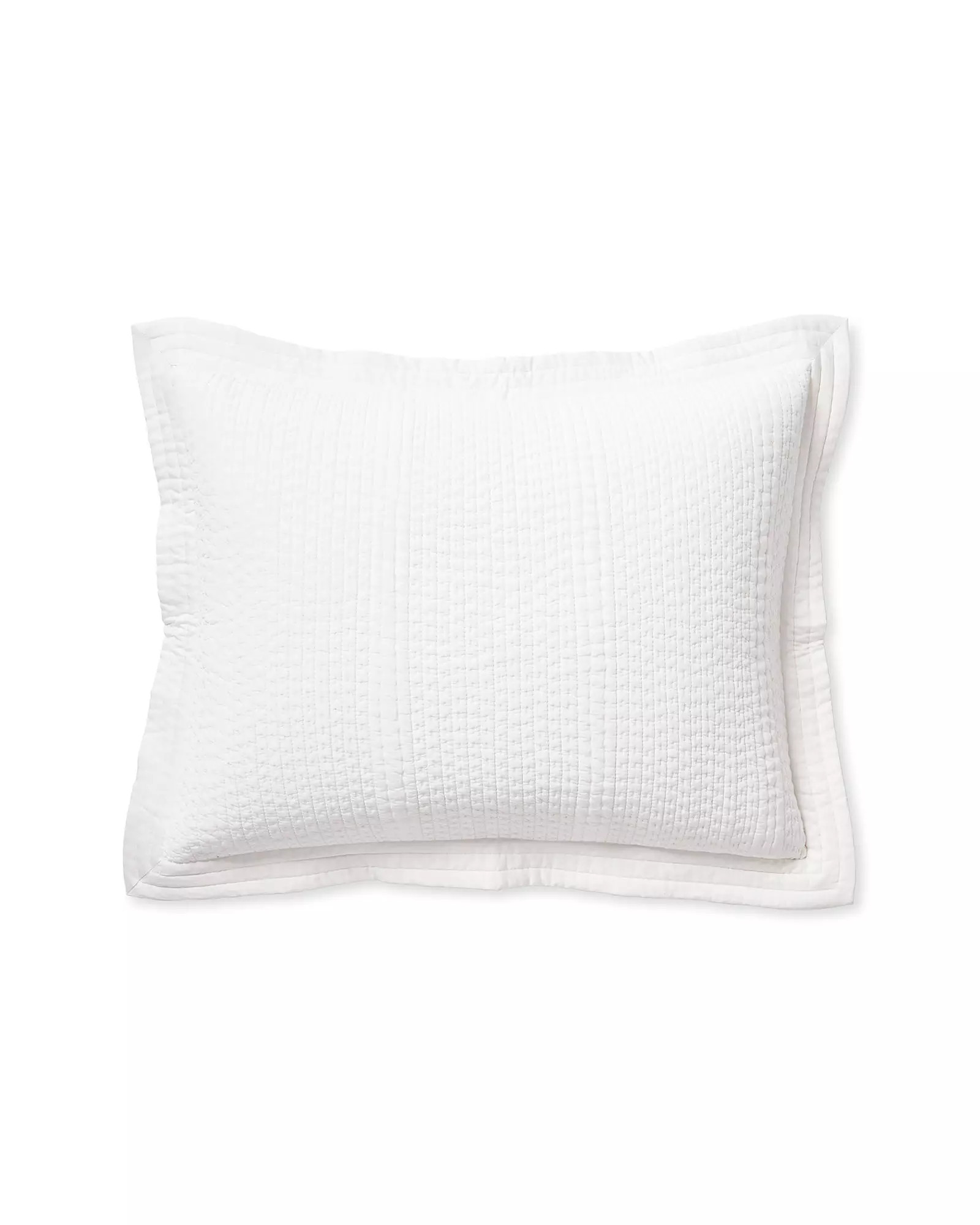 Cortina Cotton Silk Sham | Serena and Lily