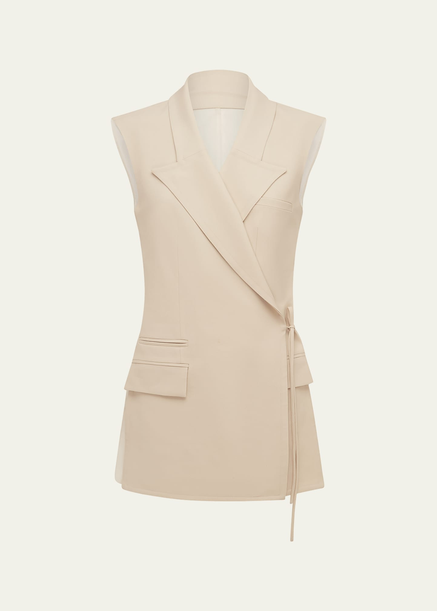 ESSE Studios Sommar Wrap Waistcoat | Bergdorf Goodman