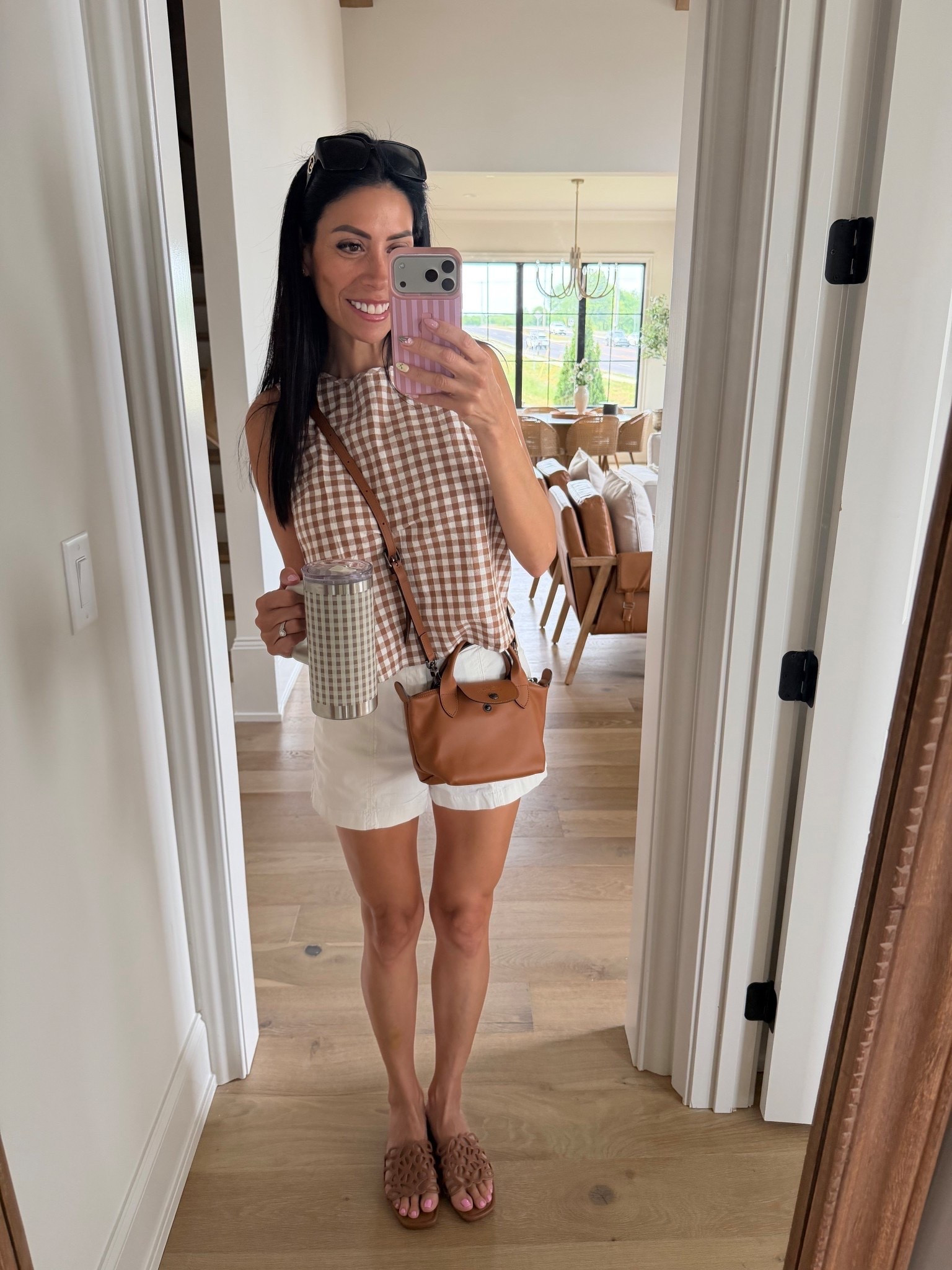 When your mug matches your outfit 🤎 loving this shirt and wearing it on repeat! 

Wearing size smal on shirt, size 0 in shorts. 



Summer outfits, seasonal, ootd, everyday, must haves, Carla.bushey

#LTKootd #LTKSeasonal