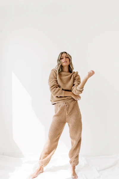 Cozy As Can Be Tan Set | Luca + Grae 