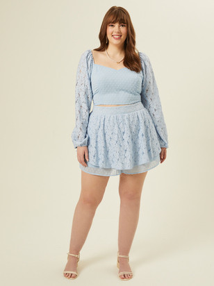 Shae Lace Skort | Arula
