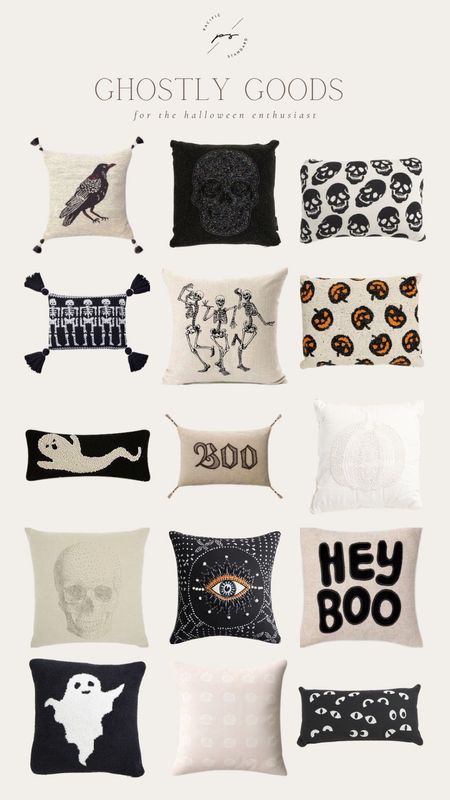 Ghostly Goods for the Halloween Season! Shop Fall Halloween spooky and cute throw pillows for your home! 

#LTKhome #LTKunder50 #LTKSeasonal