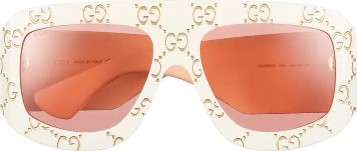 Gucci 59mm Shield Wrap Sunglasses | Nordstromrack | Nordstrom Rack