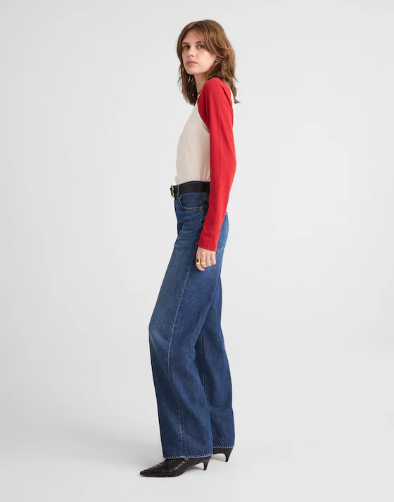 The Perfect Vintage Wide-Leg Jean in SoftDrape | Madewell
