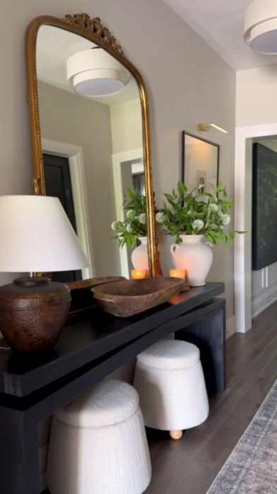 A little front entry refresh!  Shopped my house for a few items but did buy some new ceiling drum lights and absolutely love them!!

#LTKcanada #LTKsale #LTKhome