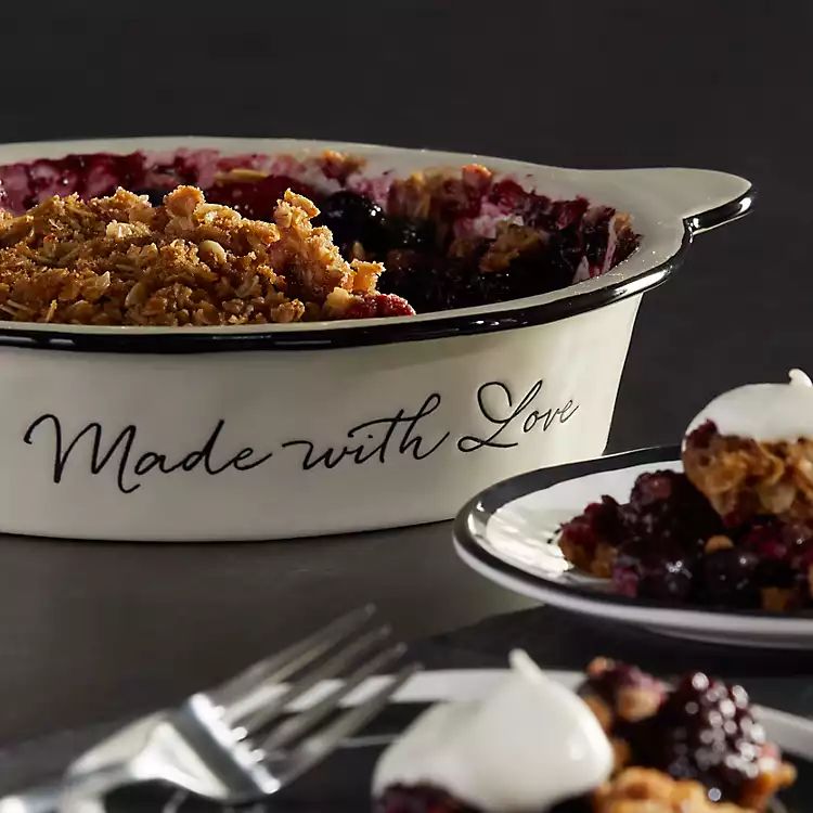 Made With Love Pie Dish | Kirkland's Home