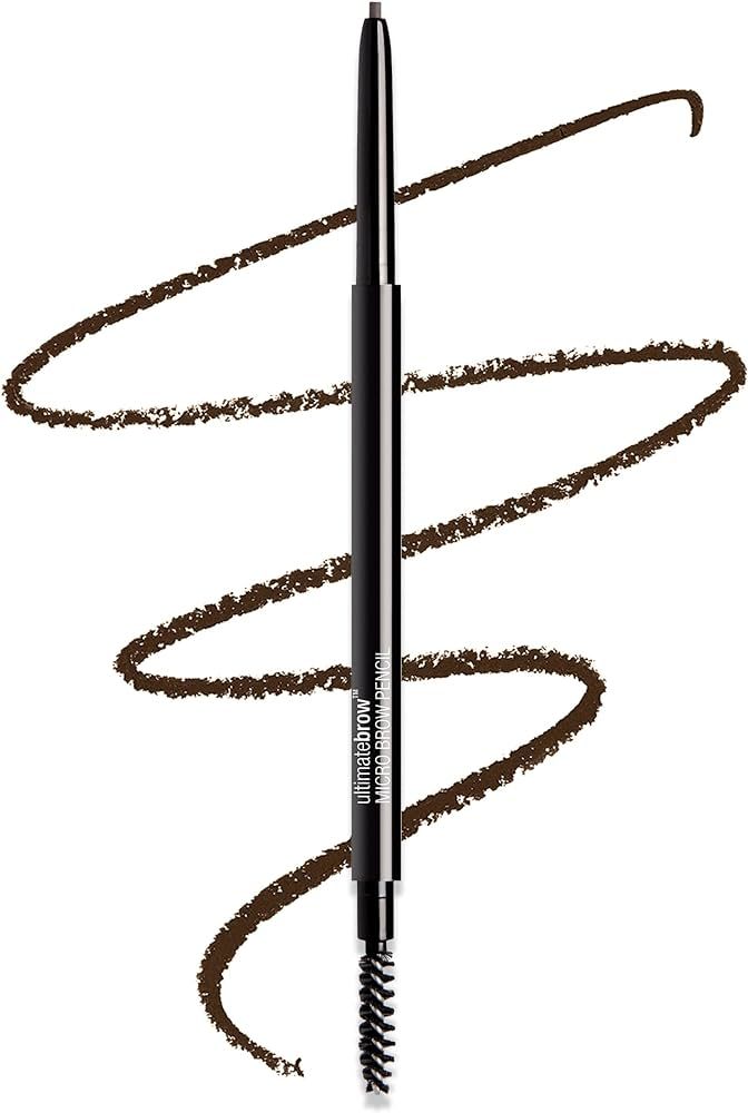 Wet n Wild Ultimate Brow Micro Eyebrow Retractable Pencil, Dark Brown, Ultra Fine 1.5mm Tip, Draw... | Amazon (US)