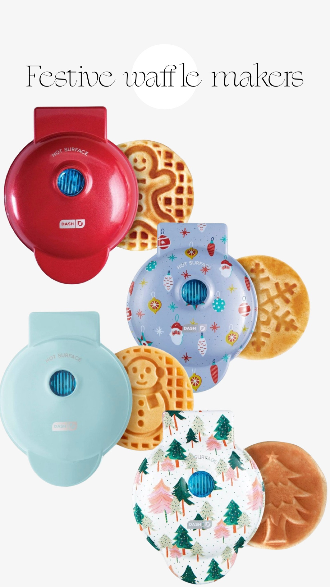 Dash Mini Pizzelle Maker - Red curated on LTK