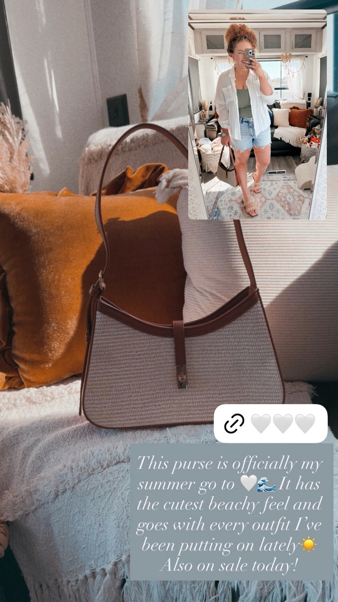 This purse is officially my summer go to 🤍🌊 It has the cutest beachy feel and goes with every outfit I’ve been putting on lately☀️ Also on sale today! amazon finds | amazon sale | amazon deals | amazon fashion | amazon summer finds | amazon purse | summer bag | beachy bag | woven purse | straw bag | vacation style | resort wear | summer outfit inspo | neutral accessories | everyday bag | affordable fashion | budget friendly finds | on sale now | daily deals | lightning deals | amazon storefront | influencer finds | trending on amazon | must have finds | summer essentials ✨

#LTKootd #LTKdayinmylife #LTKgrwm