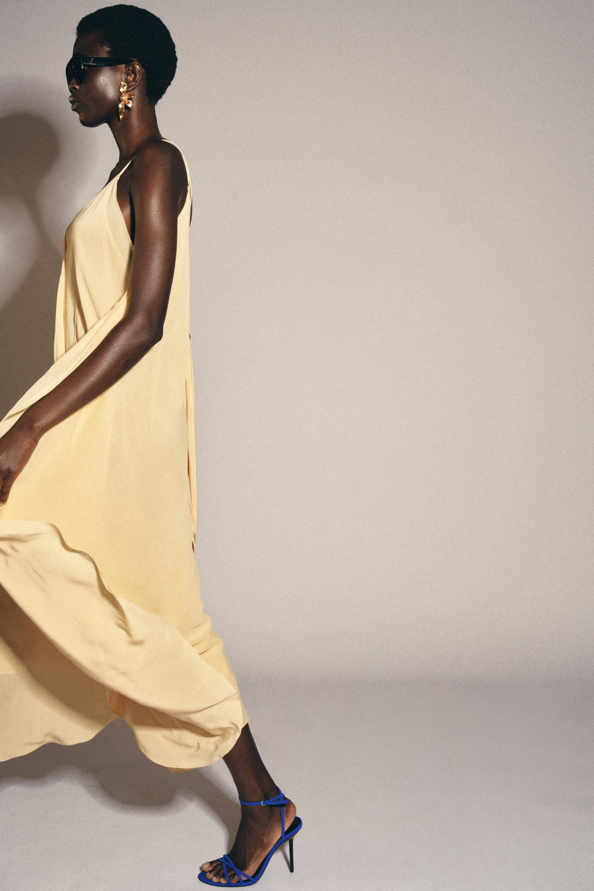 ZW COLLECTION LIMITED EDITION FLOWY RUFFLED DRESS | Zara US