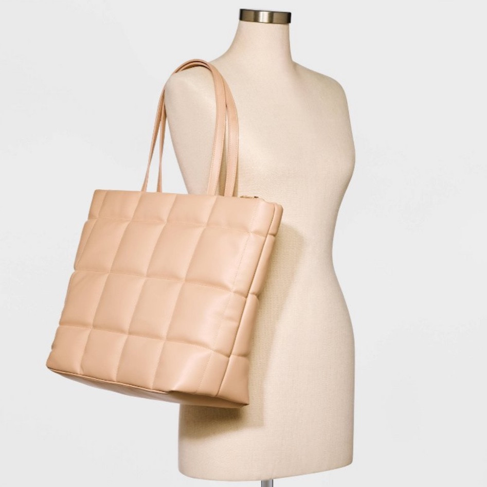 Athleisure Soft Tote Handbag by A New Day. Available in 7 different colors at Target. Currently on sale for 30% off 🎯 

#LTKstyletip #LTKitbag #LTKsalealert