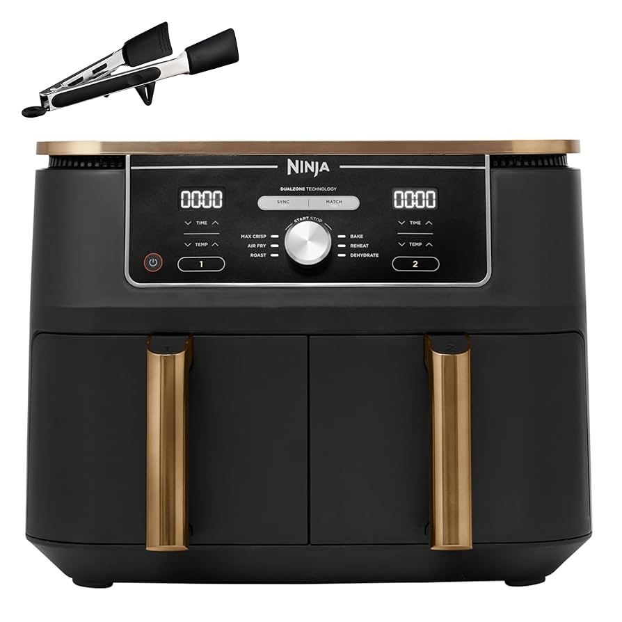 Ninja Foodi MAX Dual Zone Heißluftfritteuse [AF400EUCP] Amazon Exclusive, ‎2470 Watt , 9,5 L, ... | Amazon (DE)