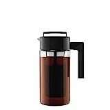 Takeya Patented Deluxe Cold Brew Coffee Maker, 1 qt, Black | Amazon (US)