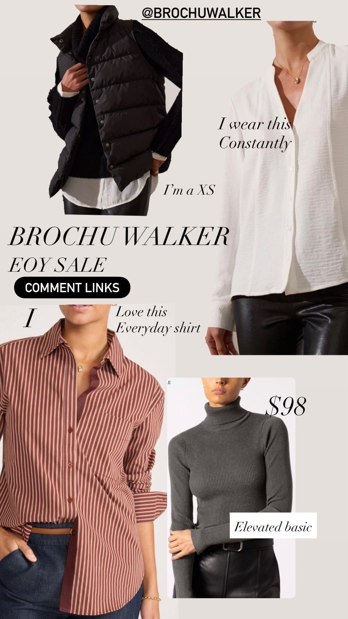 Brochu Walker end of year sale! Sizing limited. Great time to grab elevated basics you will love for years! 


#LTKootd #LTKOver40