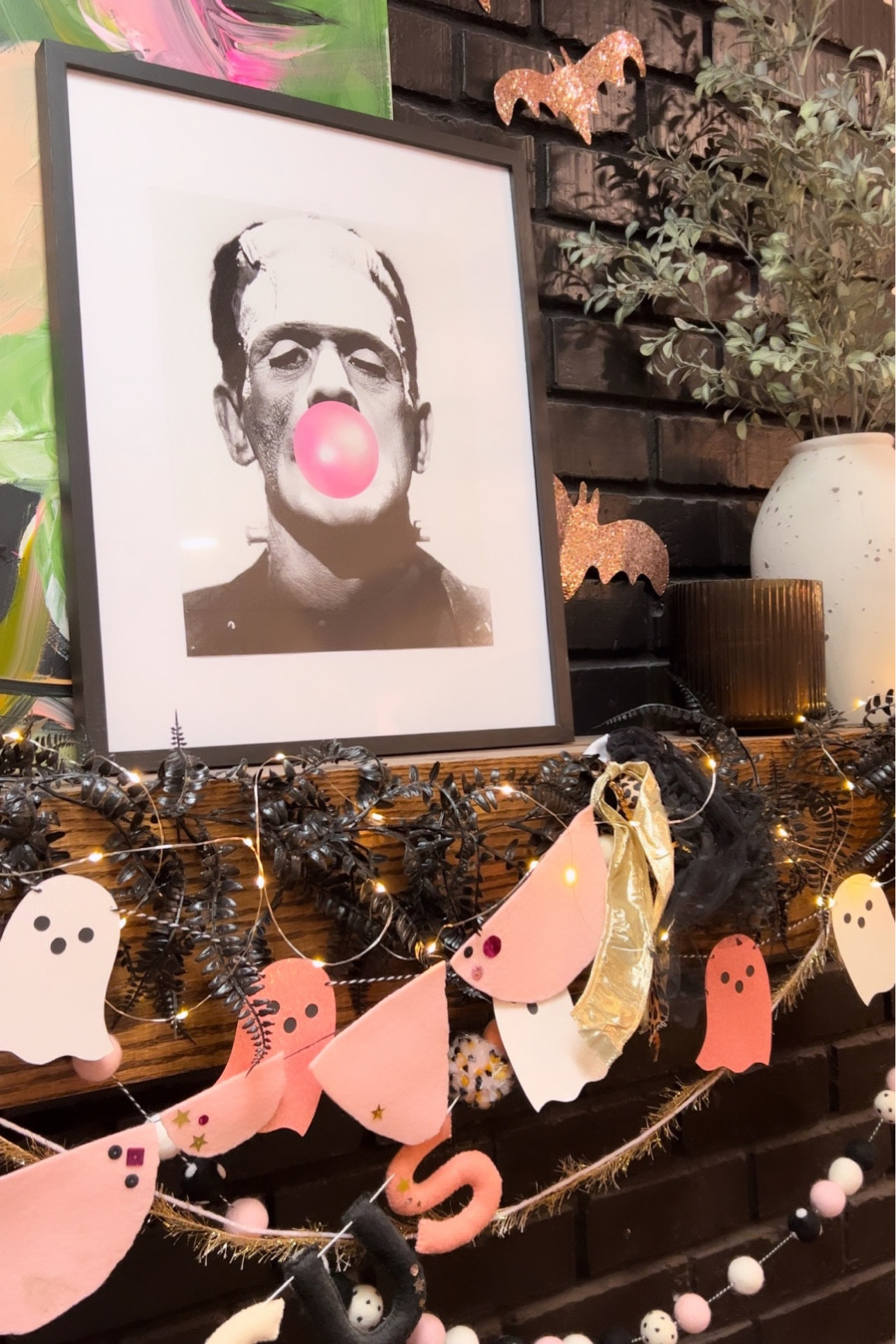 Halloween
Fall
Mantle
Halloween decor
Pink Halloween
Garland
Home decor


#LTKhome #LTKfindsunder50 #LTKHalloween