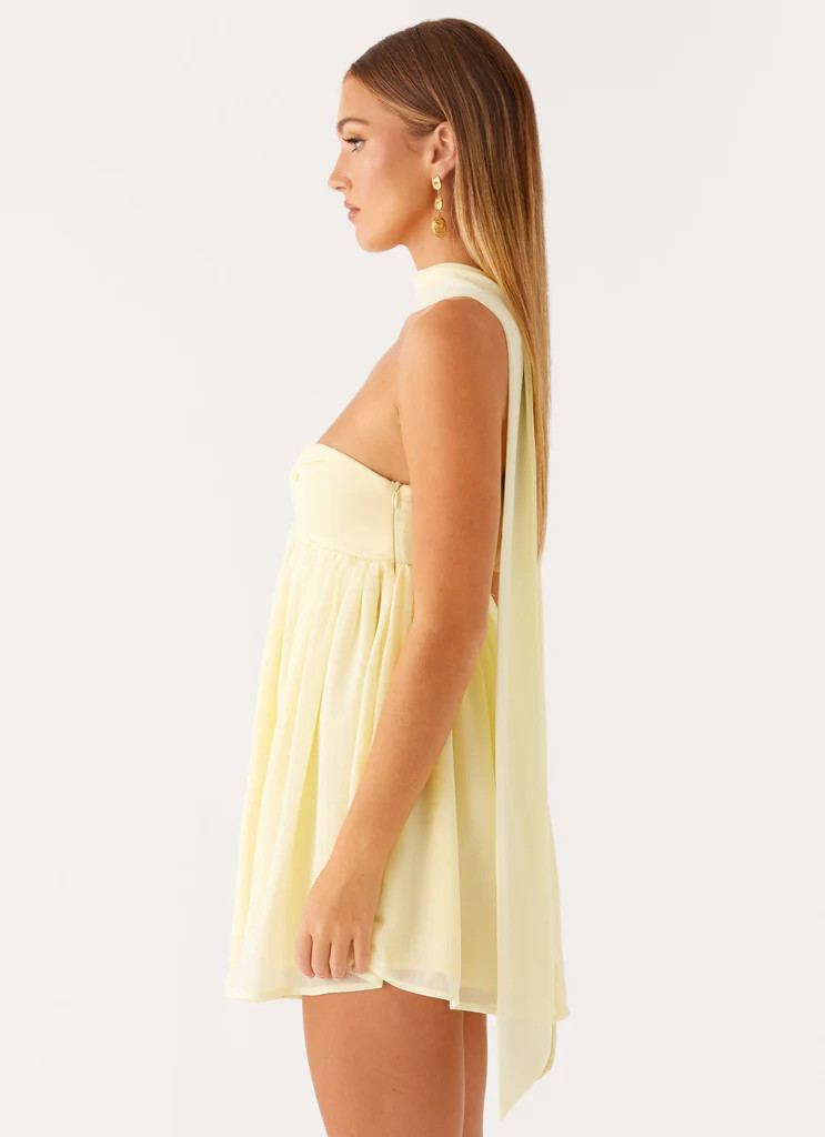 Saturn Mini Dress - Yellow | Peppermayo (Global)