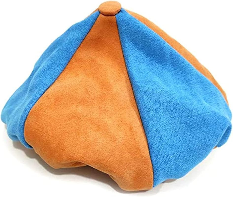 HLHN Boy Hat Roleplay Hat Blue Orange Mixed Color Cap Birthday Party Cosplay Prop Costume for Unisex | Amazon (US)
