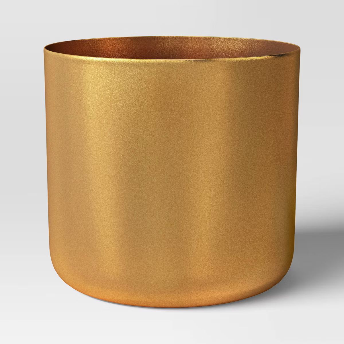 Brass Planter Gold - Threshold™: Iron Round Bud Vase, Watertight, Tabletop Decor, Spot Clean, 4... | Target