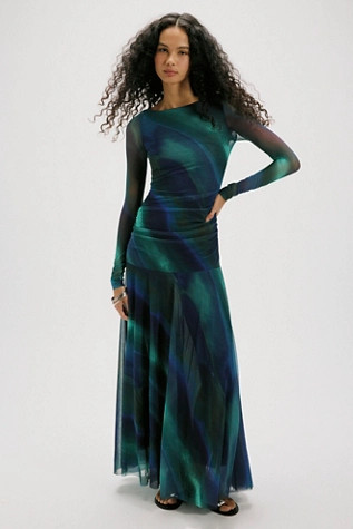 Sunnei Mesh Maxi Dress | Free People (Global - UK&FR Excluded)
