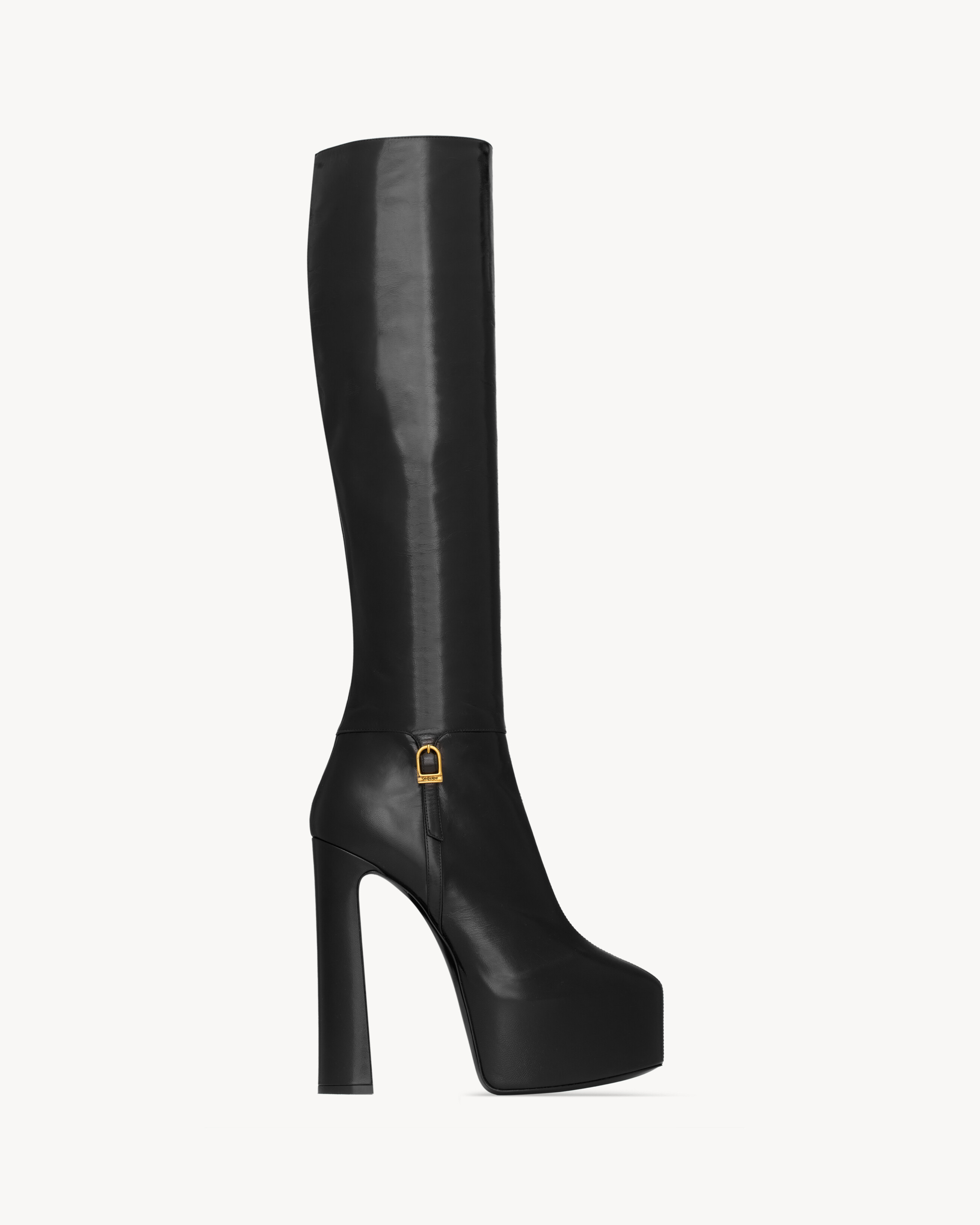 NICO platform boots in smooth leather | Saint Laurent Inc. (Global)