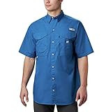 Columbia Men’s PFG Bonehead Short Sleeve Fishing Shirt, 100% Cotton | Amazon (US)