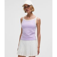 Organic Cotton High-Neck Ringer Tank Top | Lululemon (US)