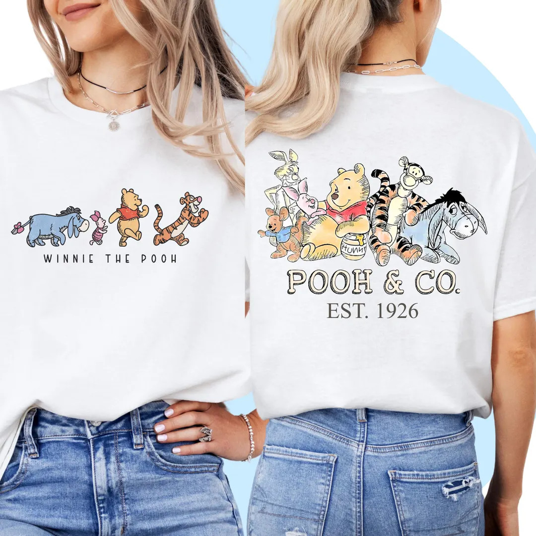 Pooh Bear Shirt | Disney Magical | Disney Gift Idea | Disney Trip Shirt | Shirt Sweatshirt Hoodie... | Etsy (US)
