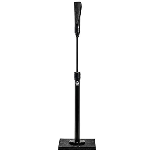 Franklin Sports MLB Total Tee Baseball + Softball Batting Tee - Durable Composite Adult + Youth Hitting Gear - Premium Baseball Hitting Stand, Base Plate, and Replaceable Topper Black | Amazon (US)
