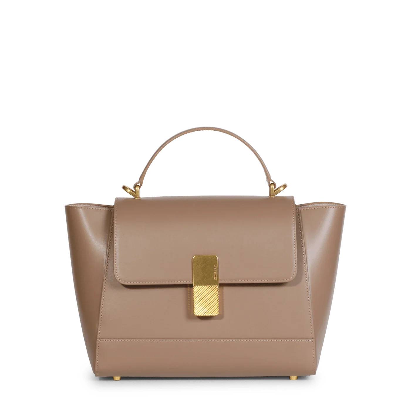 Marly Gold Edition - Taupe Box Leather | ATELIERS AUGUSTE