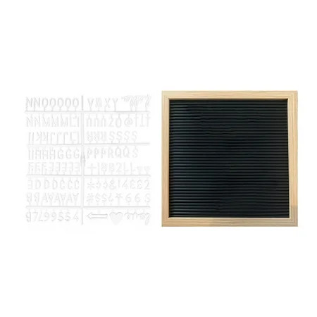 Sehao DIY Handmade Plastic Message Board Wooden Letter Board Coffee Shop Menu Display | Walmart (US)