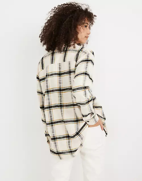 Oversized Ex-Boyfriend Shirt in Caney Plaid | Madewell