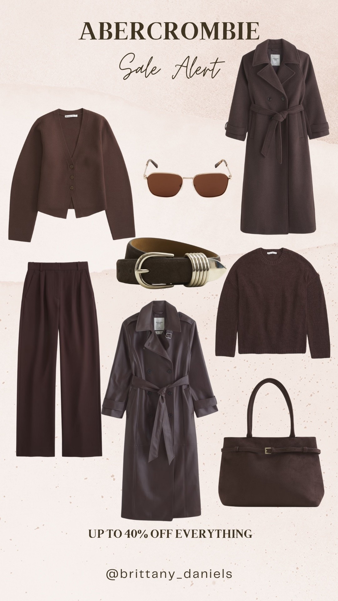 Abercrombie fall sale finds 🍂🤎 Loving all things chocolate brown this season—such a trending color for fall outfits! Perfect for cozy layers, everyday mom style, or dressing up for a night out. These Abercrombie picks are on sale right now, so it’s the best time to grab them!

#AbercrombieSale #FallOutfitInspo #ChocolateBrownOutfit #LTKSale #AbercrombieStyle #FallWardrobeStaples #AbercrombieFinds

#LTKSaleAlert #LTKSeasonal #LTKFallSale