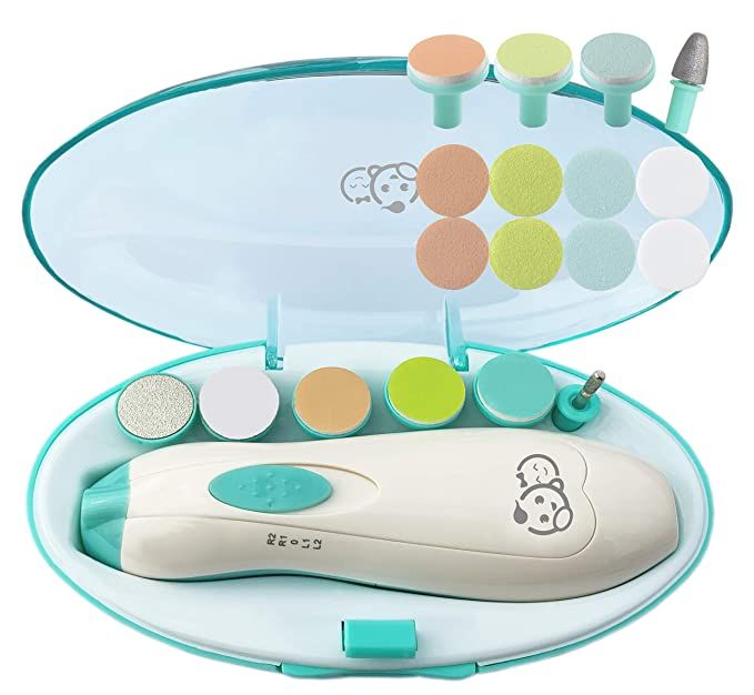 Baby Nail Clippers 20 in 1 by Royal Angels | Safe Electric Baby Nail Trimmer, Baby Nail File Kit,... | Amazon (US)