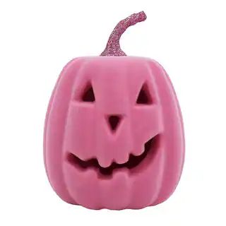 6.8" Pink Flocked Light Up Jack-O-Lantern by Ashland® | Michaels | Michaels Stores