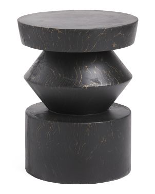 20in Marble Look Accent Table | Furniture & Lighting | Marshalls | Marshalls