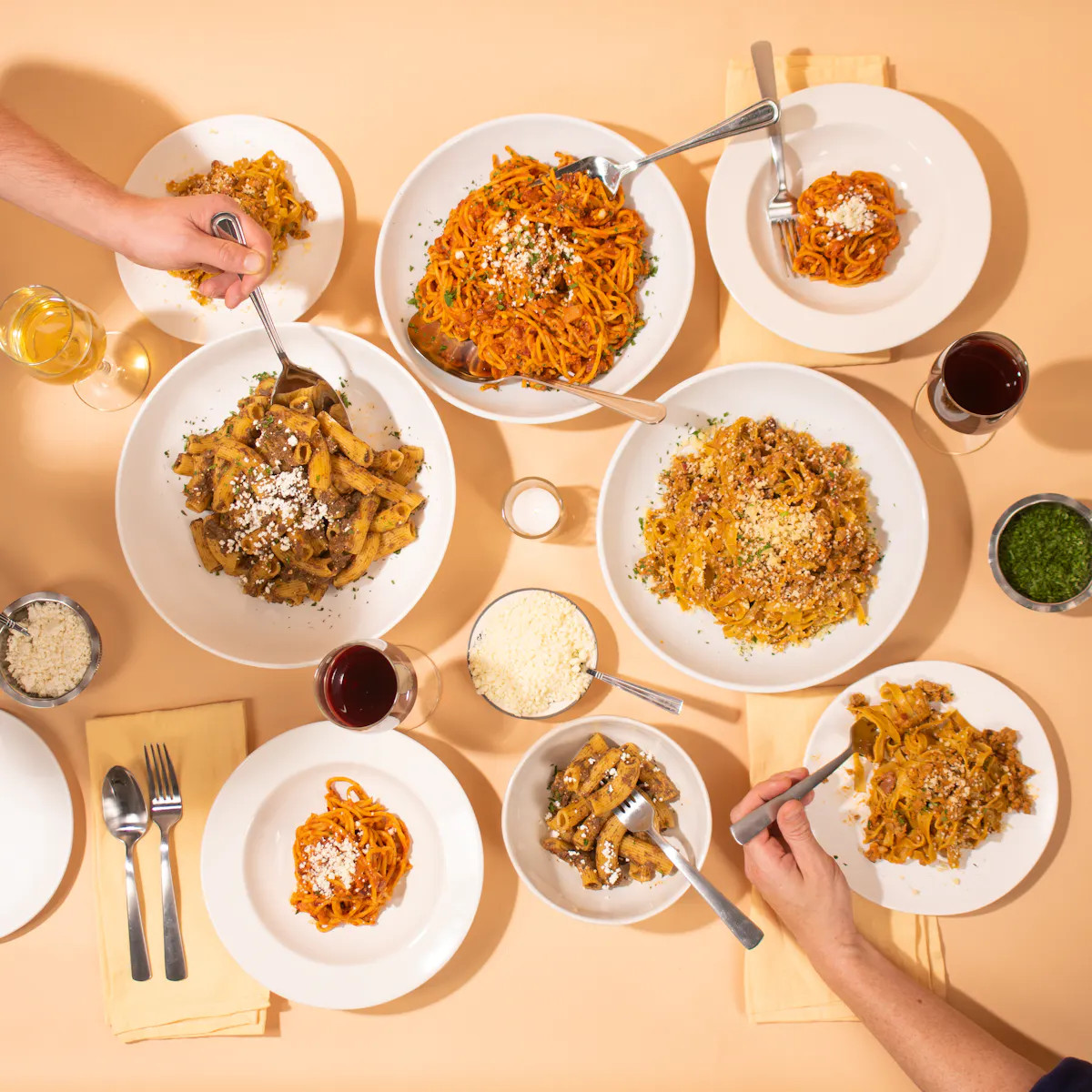 "Best of L'Artusi" Pasta Dinner + Olive Oil Cake for 8 by L'Artusi | Goldbelly | Goldbelly