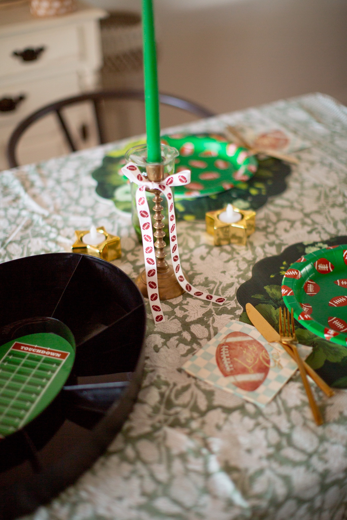 Superbowl tablescape 

#LTKFindsUnder100 #LTKParties #LTKHome