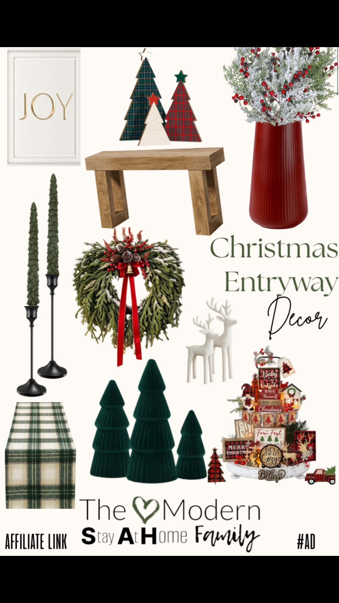 Christmas entryway decor is one of my favorite ways to make the whole house feel festive before you even walk through the door. 🎄✨ A beautiful wreath, cozy holiday rug, twinkling Christmas lights, garland, and a few classic Christmas accents can completely transform an everyday entryway into a warm and welcoming space for the holiday season. I love creating Christmas decor that feels timeless, cozy, festive, and easy to recreate!

Christmas entryway decor, Christmas foyer decor, holiday entryway ideas, Christmas front door decor, Christmas wreath, Christmas garland, Christmas rug, festive home decor, cozy Christmas decor, traditional Christmas decor, classic Christmas decorating ideas, holiday home inspiration, Christmas home decor ideas, entryway decorating, foyer decorating ideas, neutral Christmas decor, elegant Christmas decor, affordable Christmas decor, Walmart Christmas decor, Amazon Christmas finds, holiday decorating inspiration, Christmas decorating ideas, festive entryway, cozy home decor, seasonal home styling, Christmas home inspiration, front entry Christmas decor, holiday wreath ideas, Christmas decorating inspiration

#LTKSeasonal #LTKHome #LTKSaleAlert