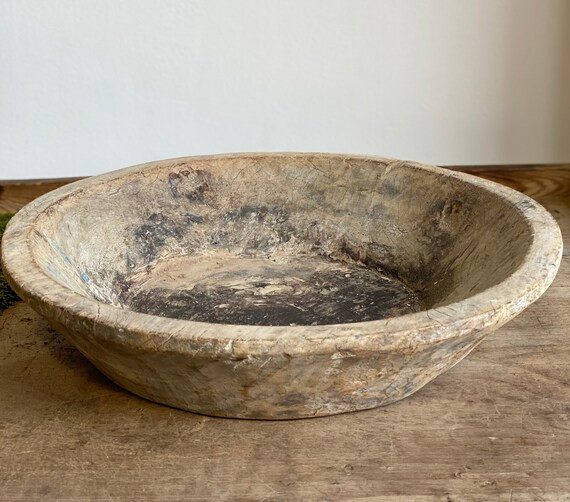 Sun bleached Teak Bowl | Etsy (US)