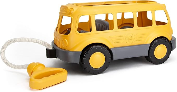Green Toys School Bus Wagon - FC, Yellow | Amazon (US)