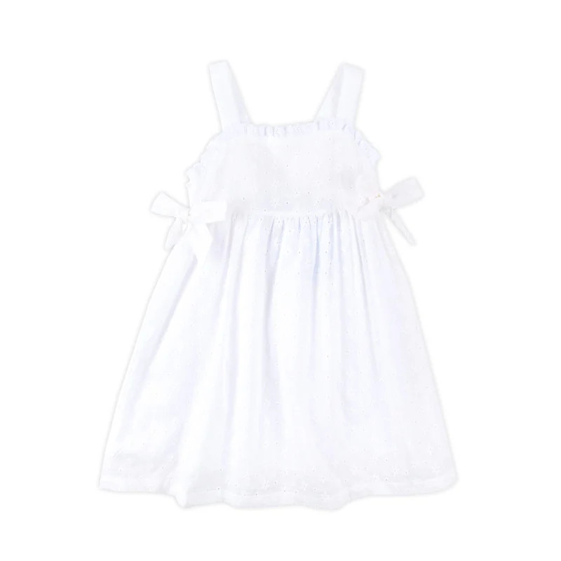 White Eyelet Lydia Dress | Classic Whimsy