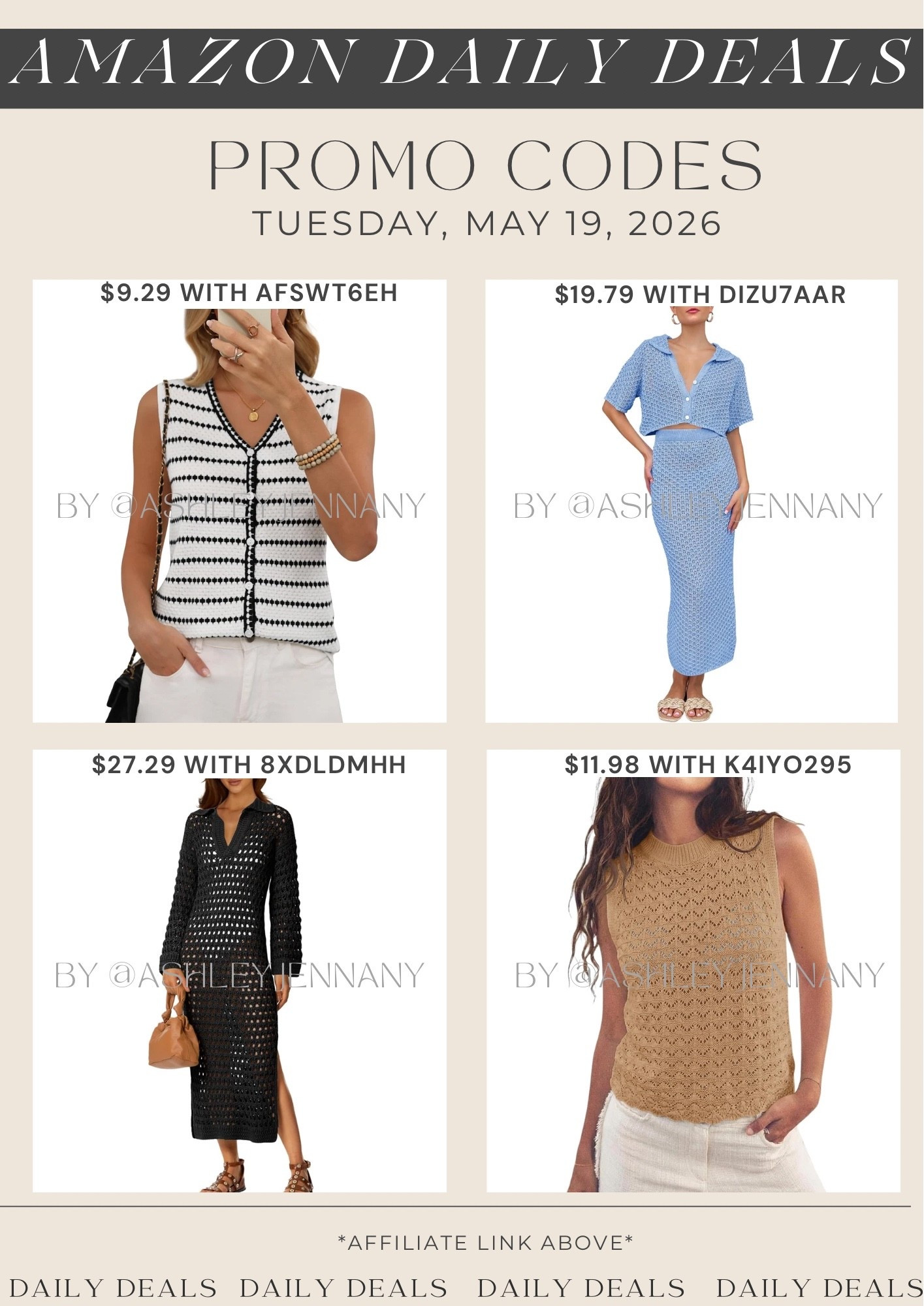 Amazon deals

#LTKMidsize #LTKSaleAlert #LTKootd