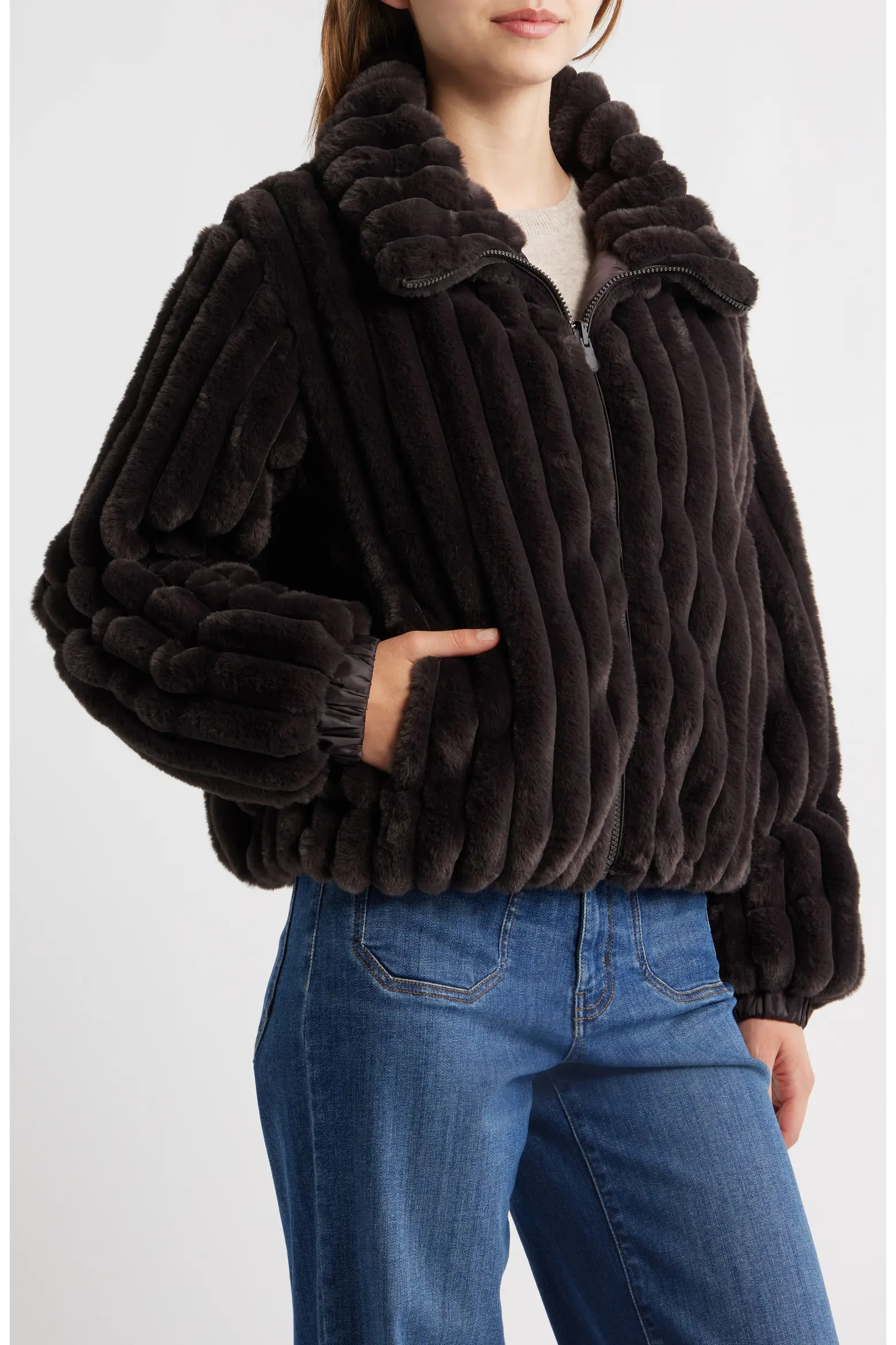 Elina Faux Fur Jacket (Women) | Nordstrom | Nordstrom