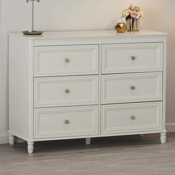 Piper 6 Drawer Double Dresser | Wayfair North America