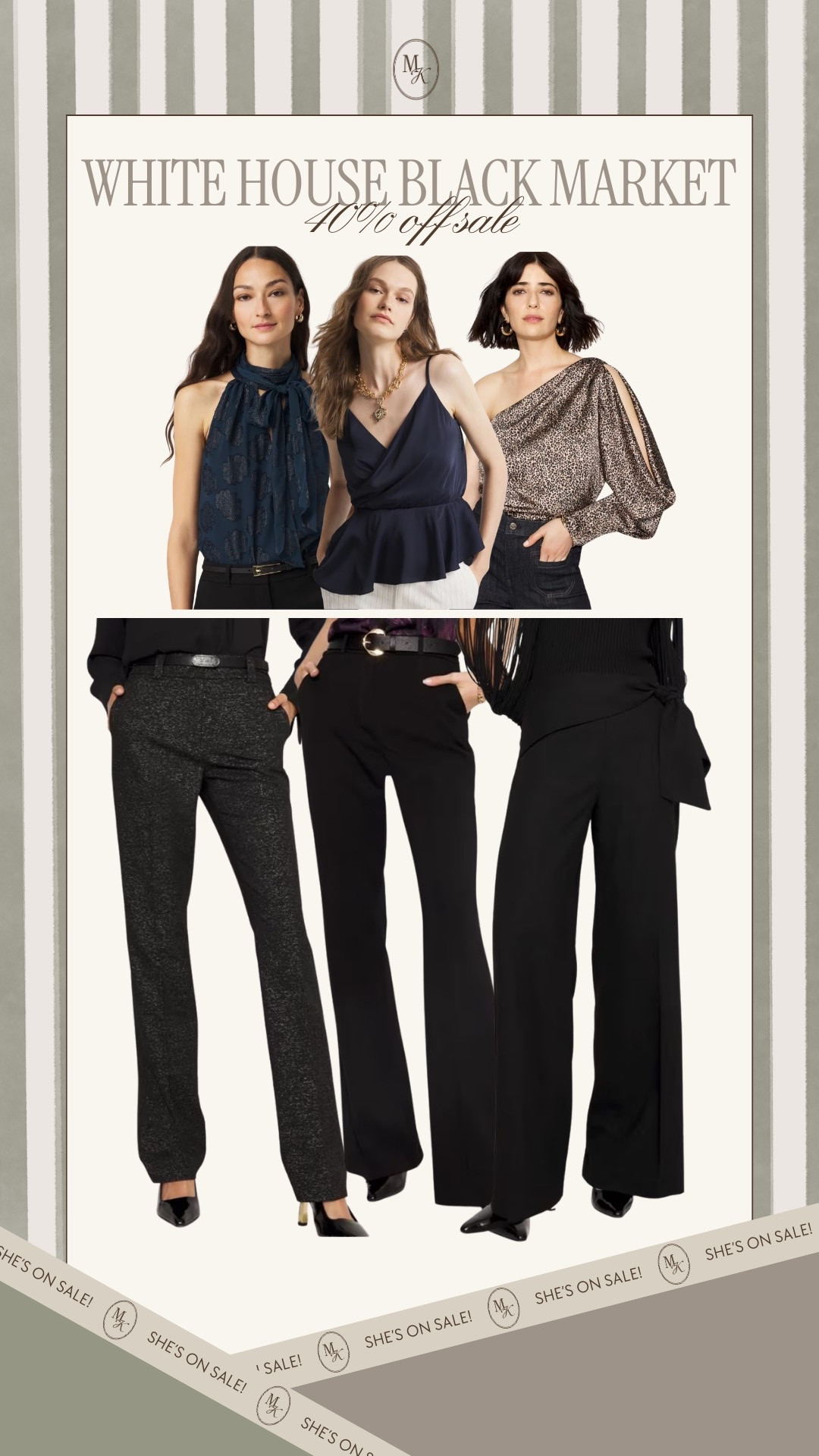 Work pants and cute tops on sale, office pants, midsize work wear, going out tops, dress tops on sale, date night, midsize style 

#LTKMidsize #LTKSaleAlert #LTKOver40