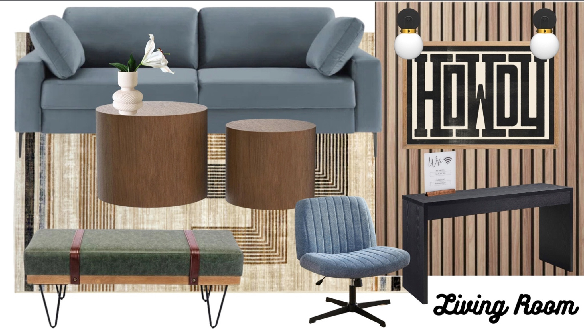 Short term rentals need to be cute and inviting but the furniture needs to be sturdy and it all needs to be budget friendly. Here are a few of my favorite short term rental picks with a midcentury leaning. This is PART 1 post of several posts to complete an entire small home. #shorttermrental #airbnb #rug #sofa #coffeetable #bench #desk #art #officechair #midcenturymodern

#LTKhome #LTKstyletip #LTKfamily