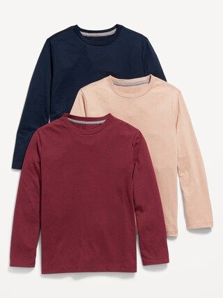 Softest Long-Sleeve T-Shirt 3-Pack for Boys | Old Navy (US)