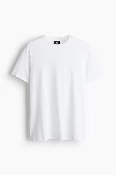 H & M - Regular Fit T-shirt - White | H&M (US + CA)