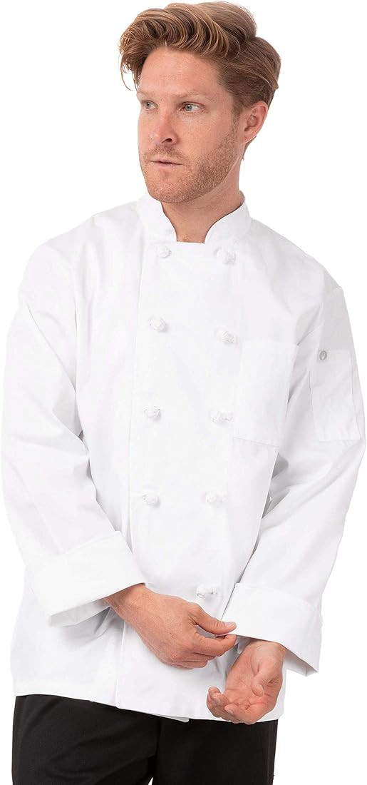 Amazon.com: Chef Works unisex adult Bordeaux Coat chefs jackets, White, Large US: Chefs Jackets: ... | Amazon (US)